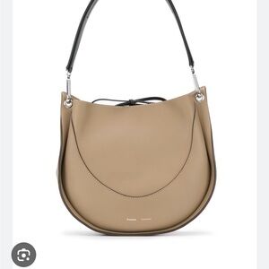 Proenza Schouler Arch Shoulder Bag (in Light Taupe)